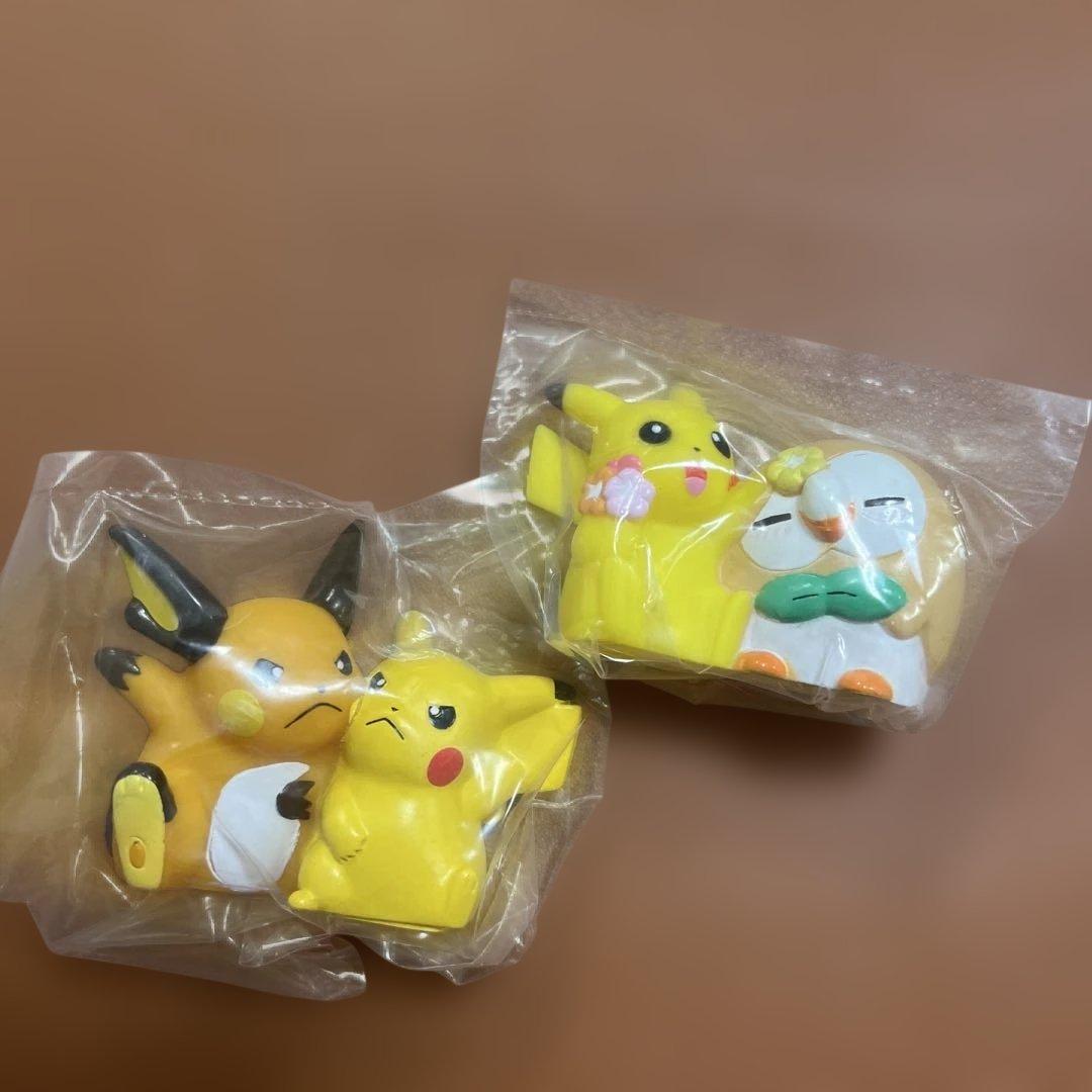ポケットモンスター　ポケモン　ポケモンキッズ　ソフビ　指人形　ピカチュウ