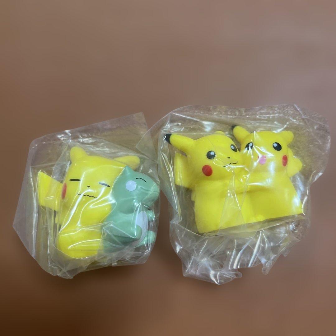 ポケットモンスター　ポケモン　ポケモンキッズ　ソフビ　指人形　ピカチュウ