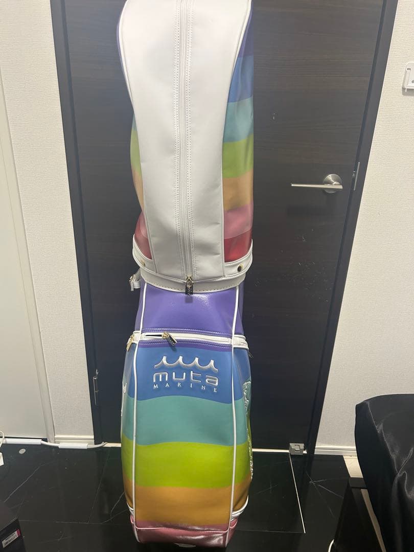 muta レインボーカラー ゴルフバッグ