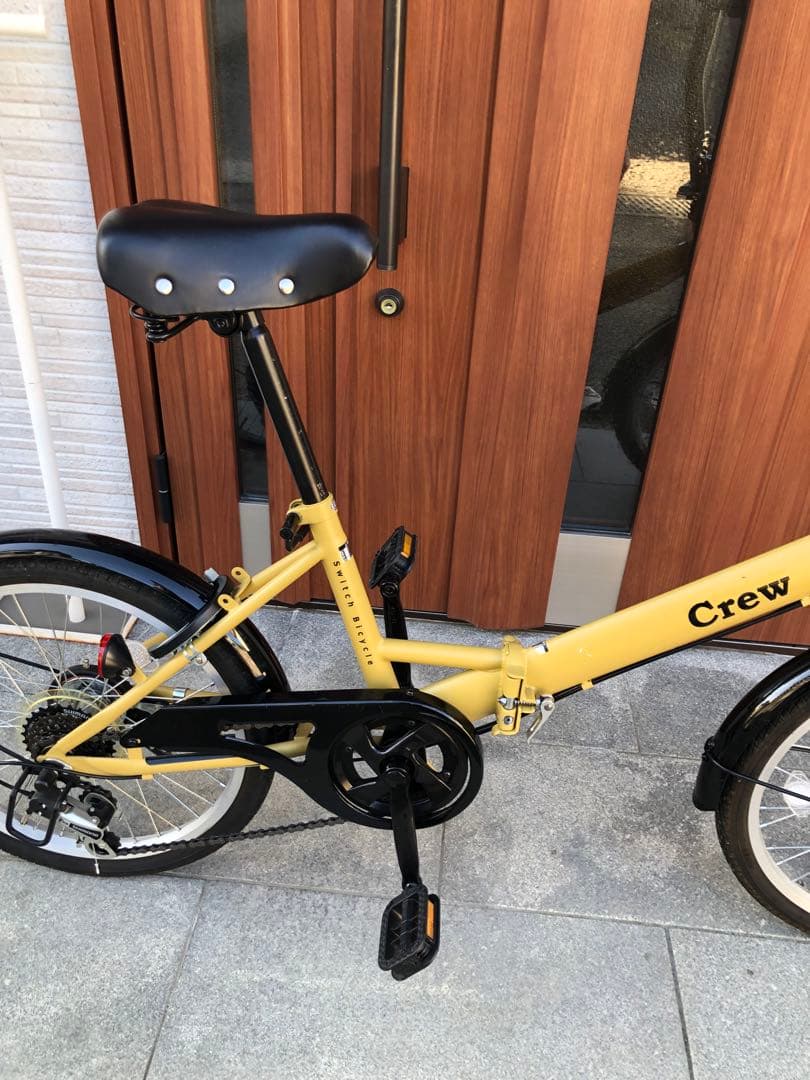 説明文必ず見て下さい！　Crew 折り畳み自転車　20インチ