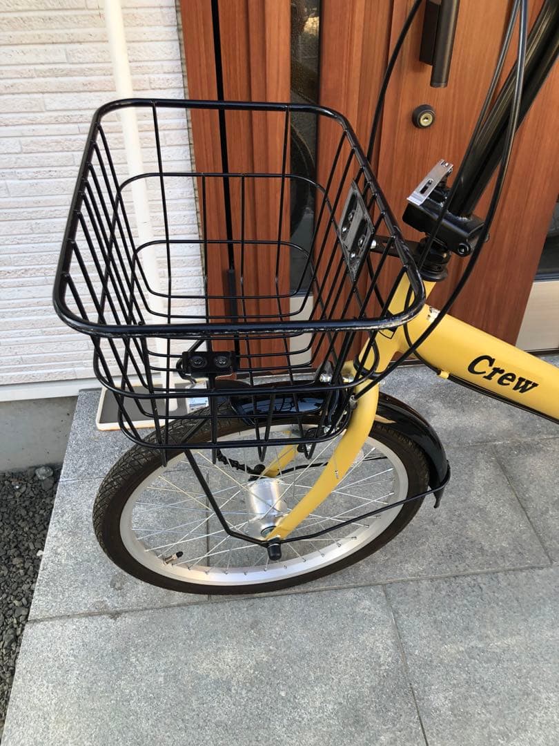 説明文必ず見て下さい！　Crew 折り畳み自転車　20インチ