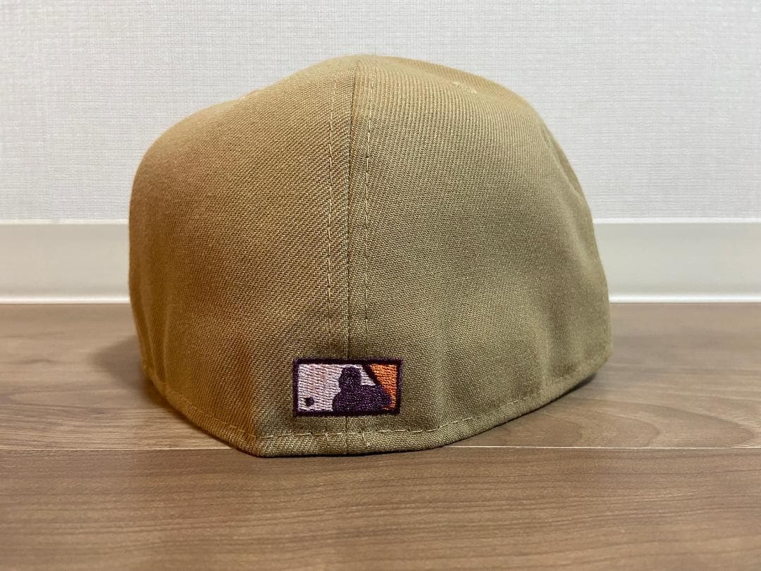 New Era 7 5/8 60.6cm フィラデルフィアフィリーズ ベージュ