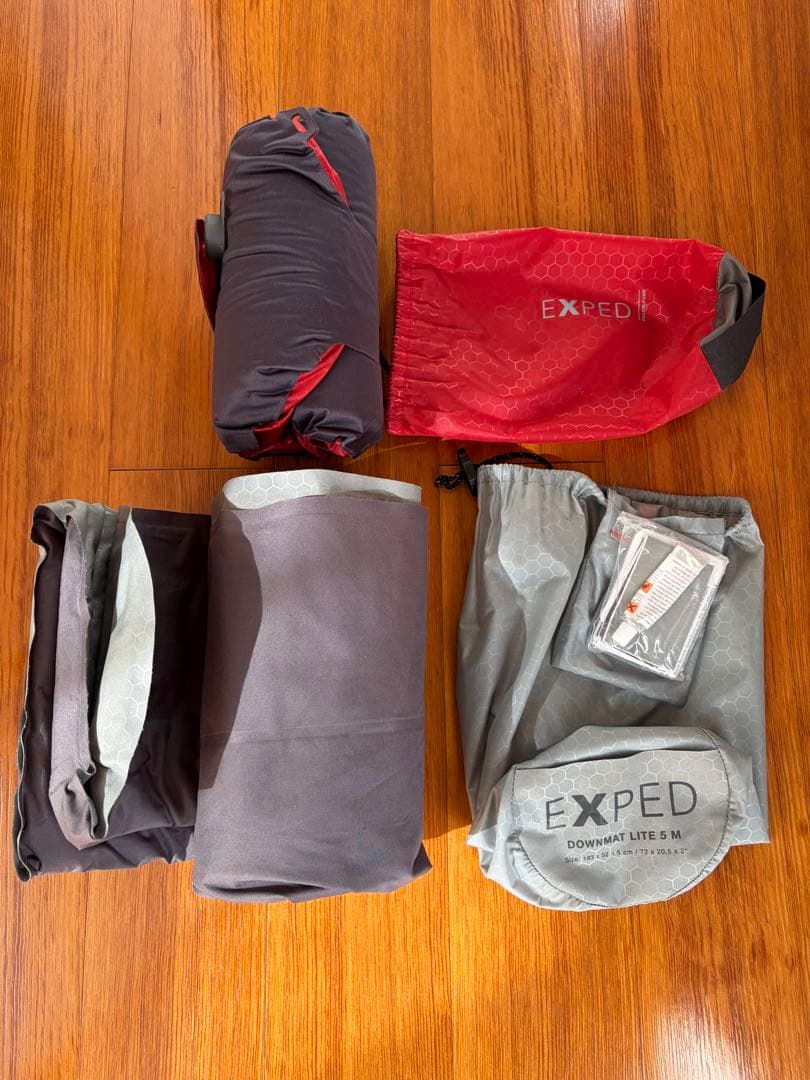 EXPED DOWNMAT LITE 5 M スリーピングマット　ポンプピロー付