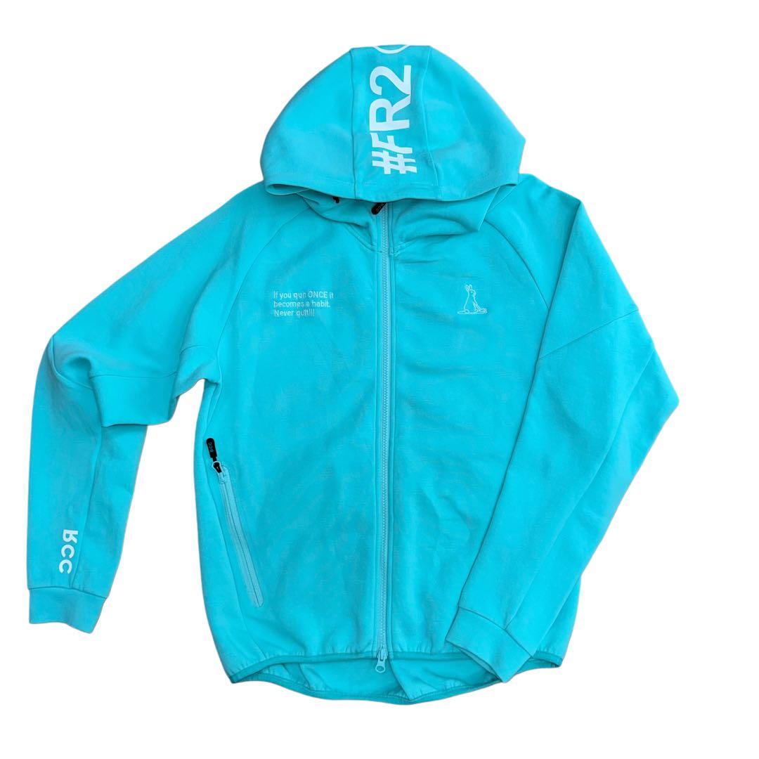【沖縄限定】FR2GOLF Zipパーカー ターコイズブルー