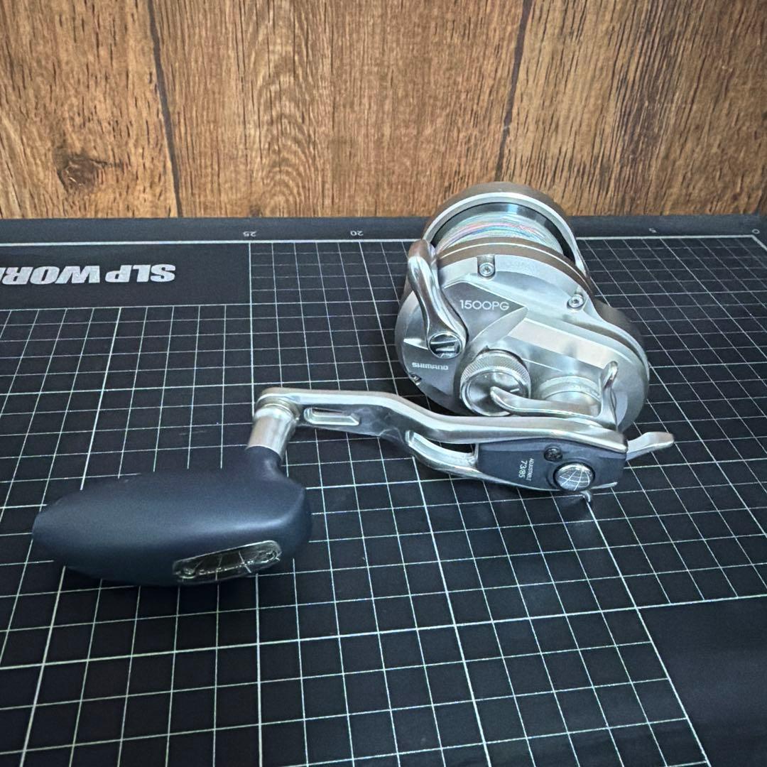 シマノ17オシアジガー1500HG 右巻き
