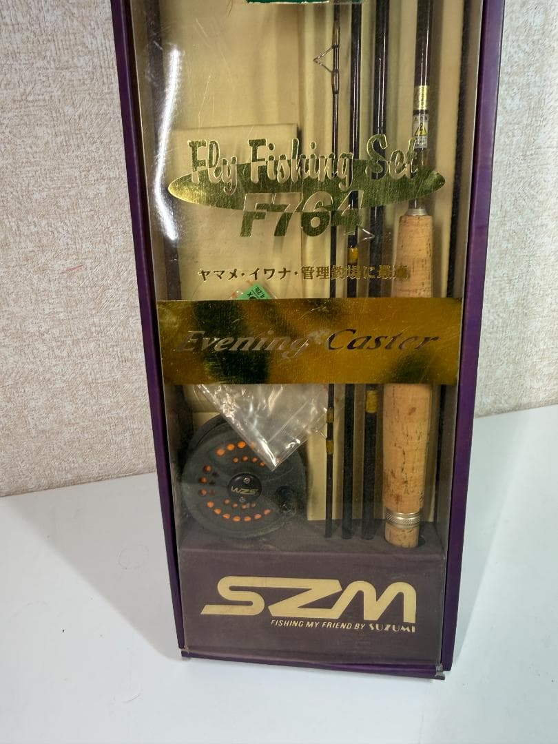 SZM フライロッドセット コルクグリップ(未使用　現在廃盤　希少) f764