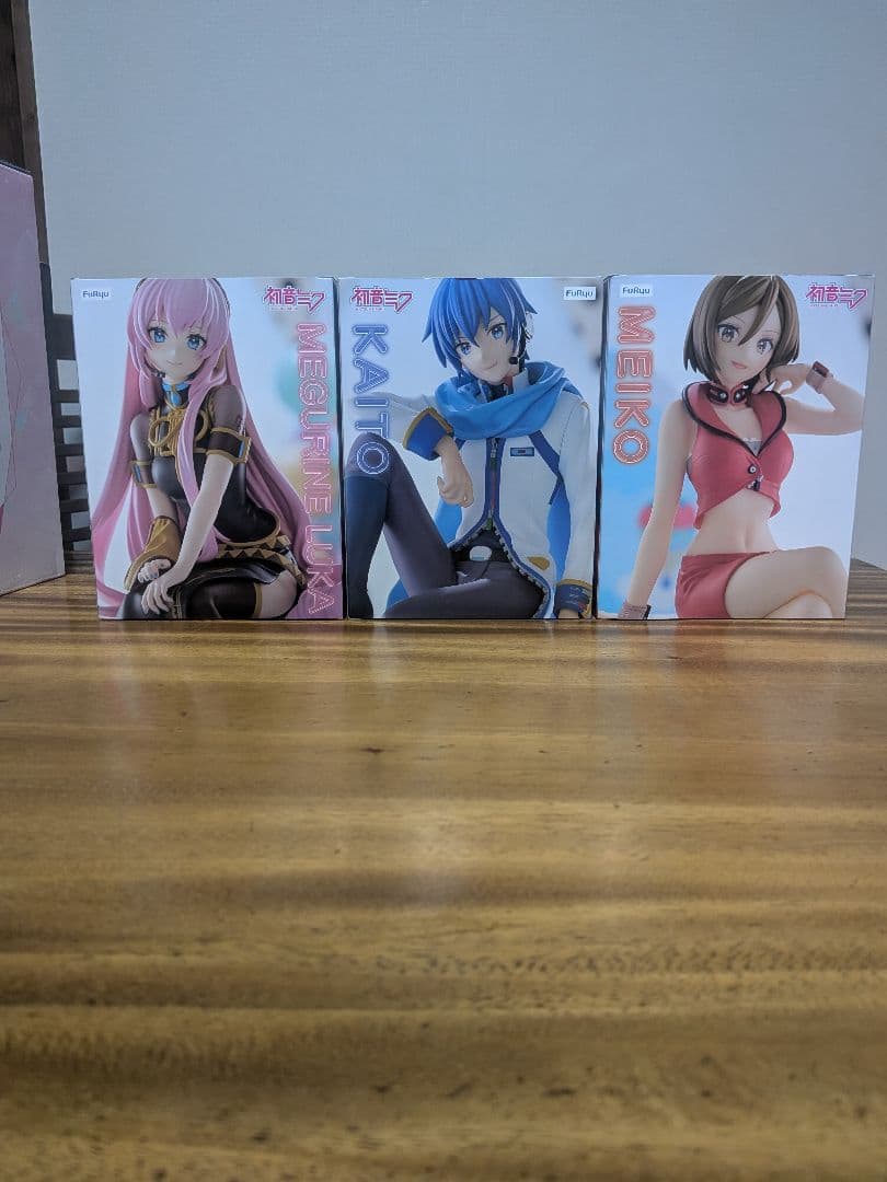 巡音ルカ KAITO MEIKO ぬーどるストッパーフィギュア 3種セット未開封