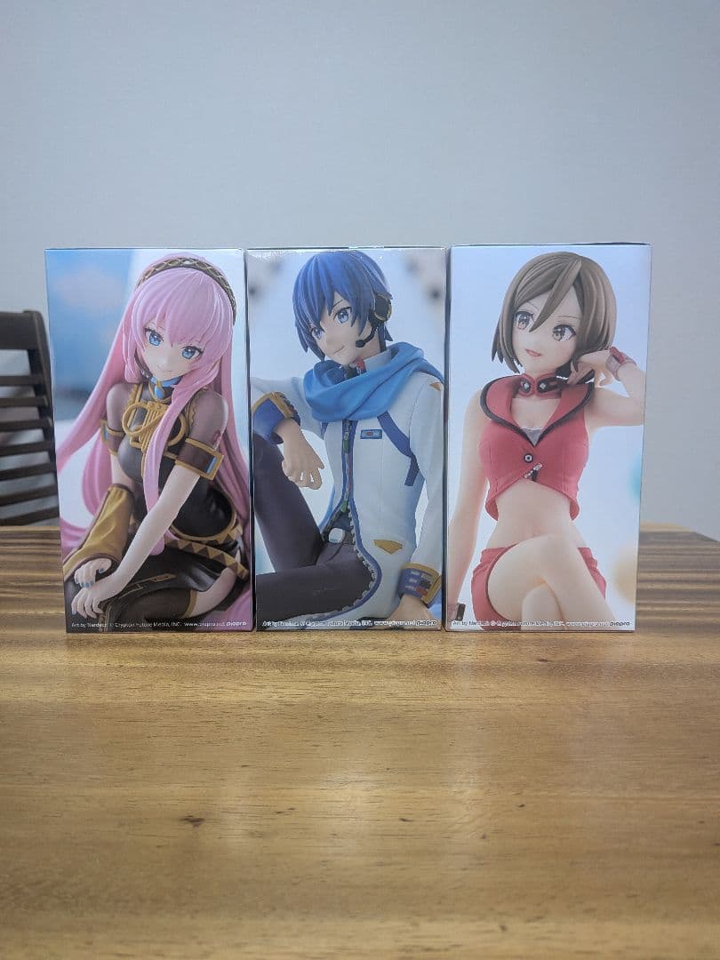 巡音ルカ KAITO MEIKO ぬーどるストッパーフィギュア 3種セット未開封