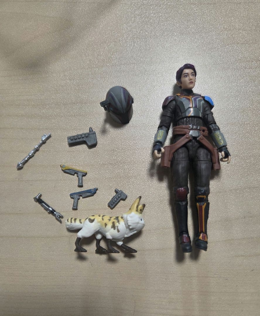 6体セット　アソーカ　ヘラ　サビーヌ　スターウォーズ　フィギュア　ヴィンテージ