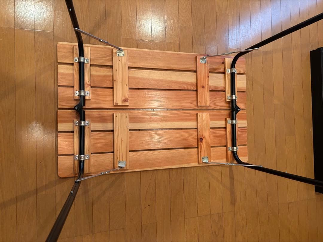 カステルメルリーノ ハイ&ローキャンパーテーブル100×60