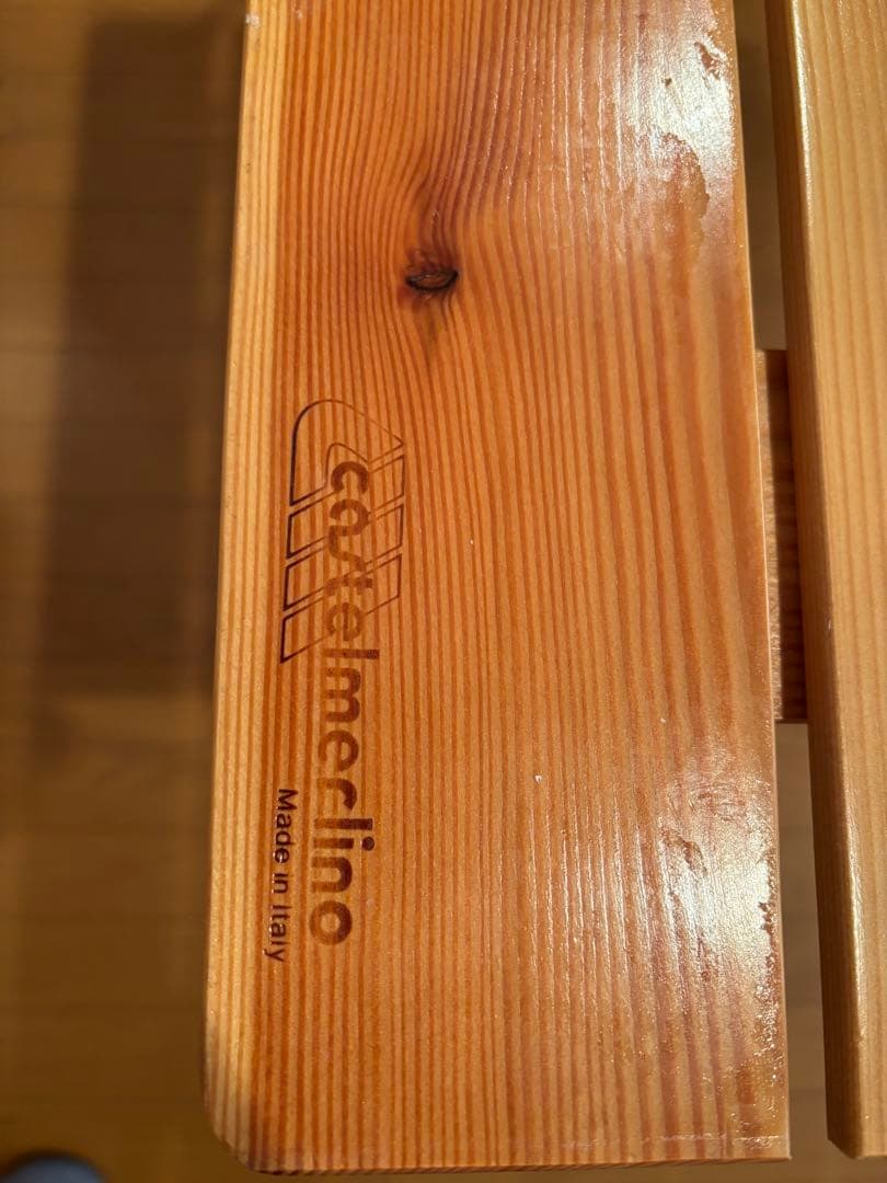 カステルメルリーノ ハイ&ローキャンパーテーブル100×60