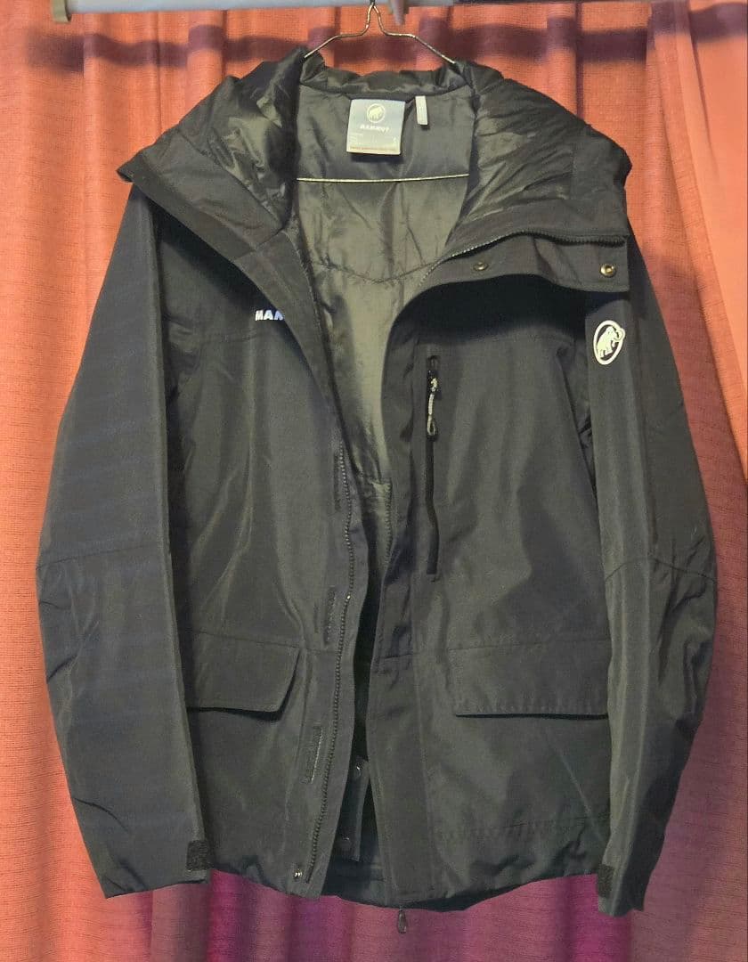 マムート MAMMUT Fall Line HS Thermo 上下セット黒
