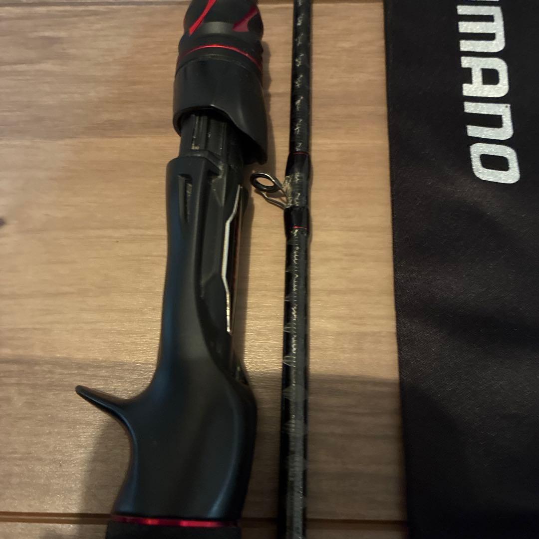 バス釣り引退セット！SHIMANO ZODIAS 172MH-2 バスロッド