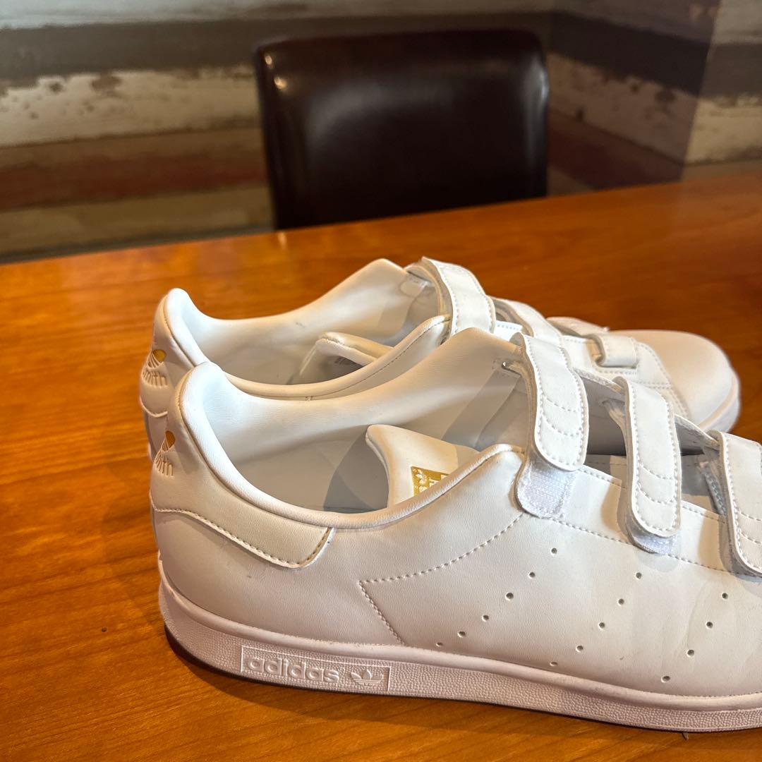 adidas Stan Smith ベルクロシューズ ホワイト　29.5