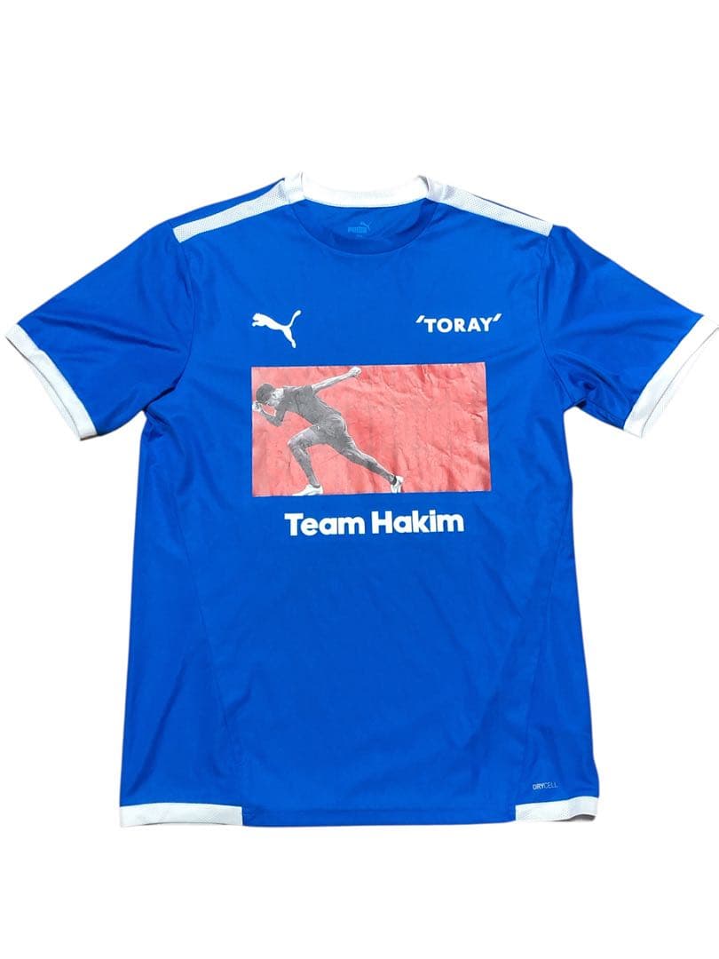 【陸上】サニブラウン　Team Hakim ユニフォーム　Lサイズ 青