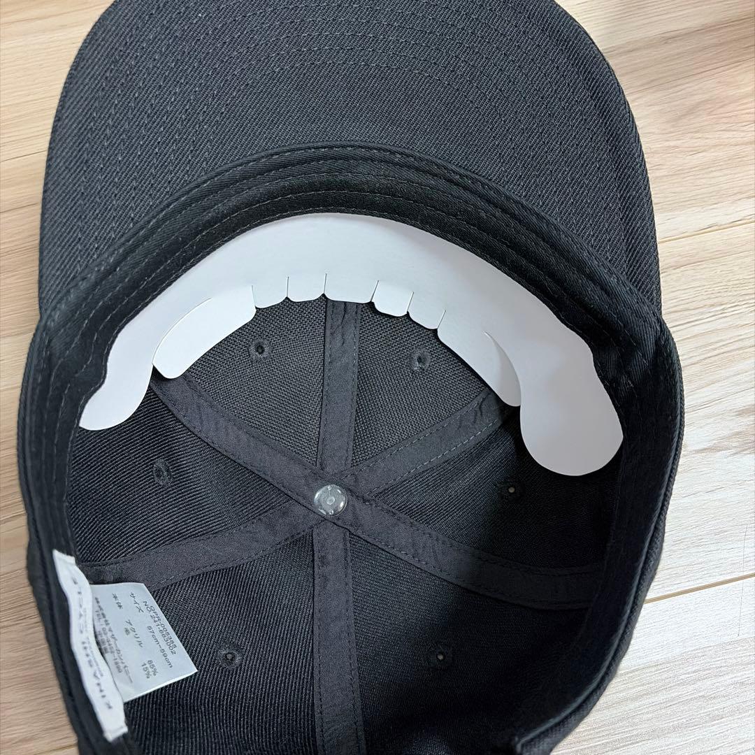 【極美品】店舗限定 木梨サイクル スナップバックキャップ オールブラック