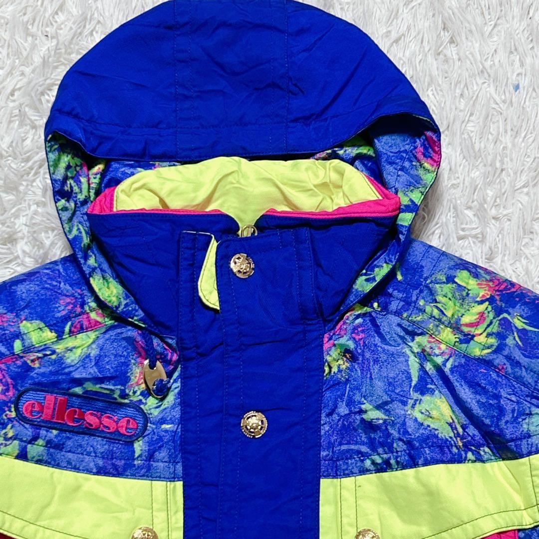 【2554】ellesse エレッセ　スキーウェア ブルー