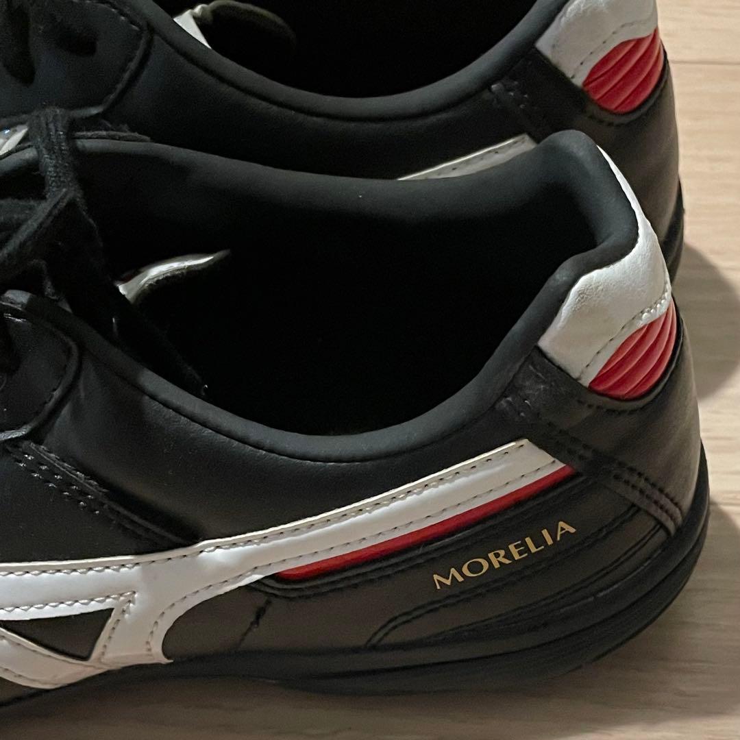 Mizuno Morelia フットサルシューズ ブラック/ホワイト/レッド