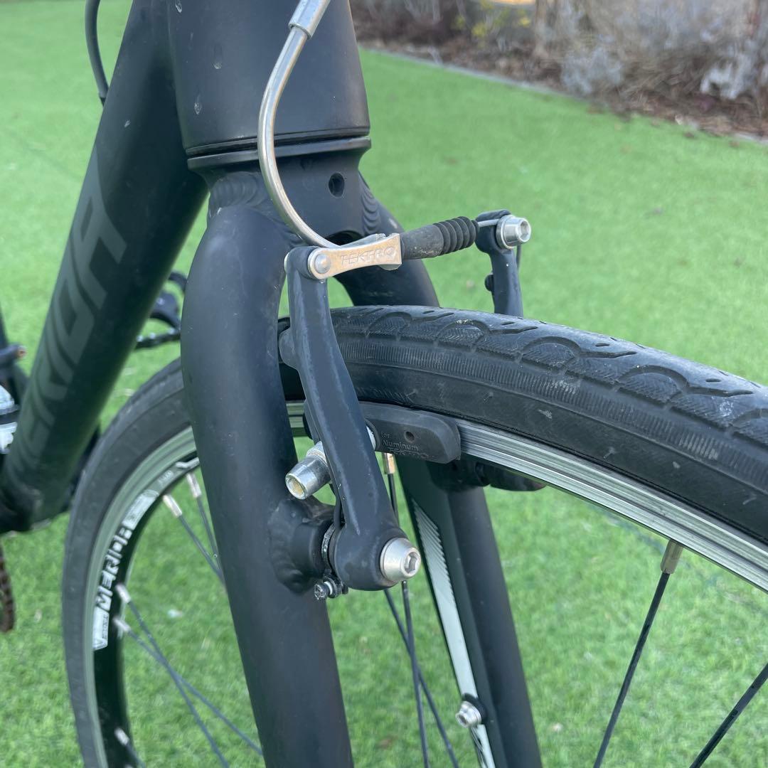 クロスバイクMERIDA マッドブラックCROSSWAY150あさひ限定モデル