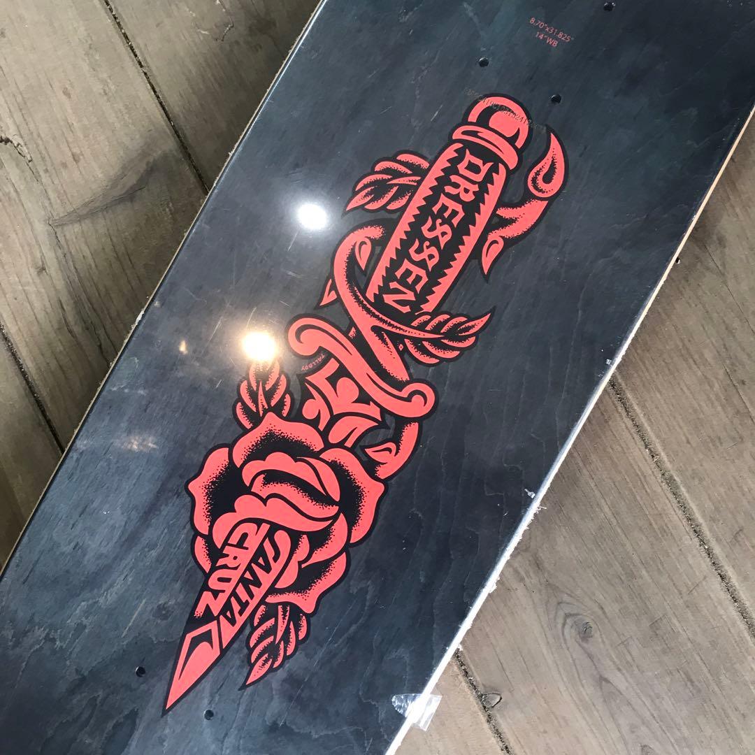 SANTA CRUZ 8インチ スケートボードデッキ