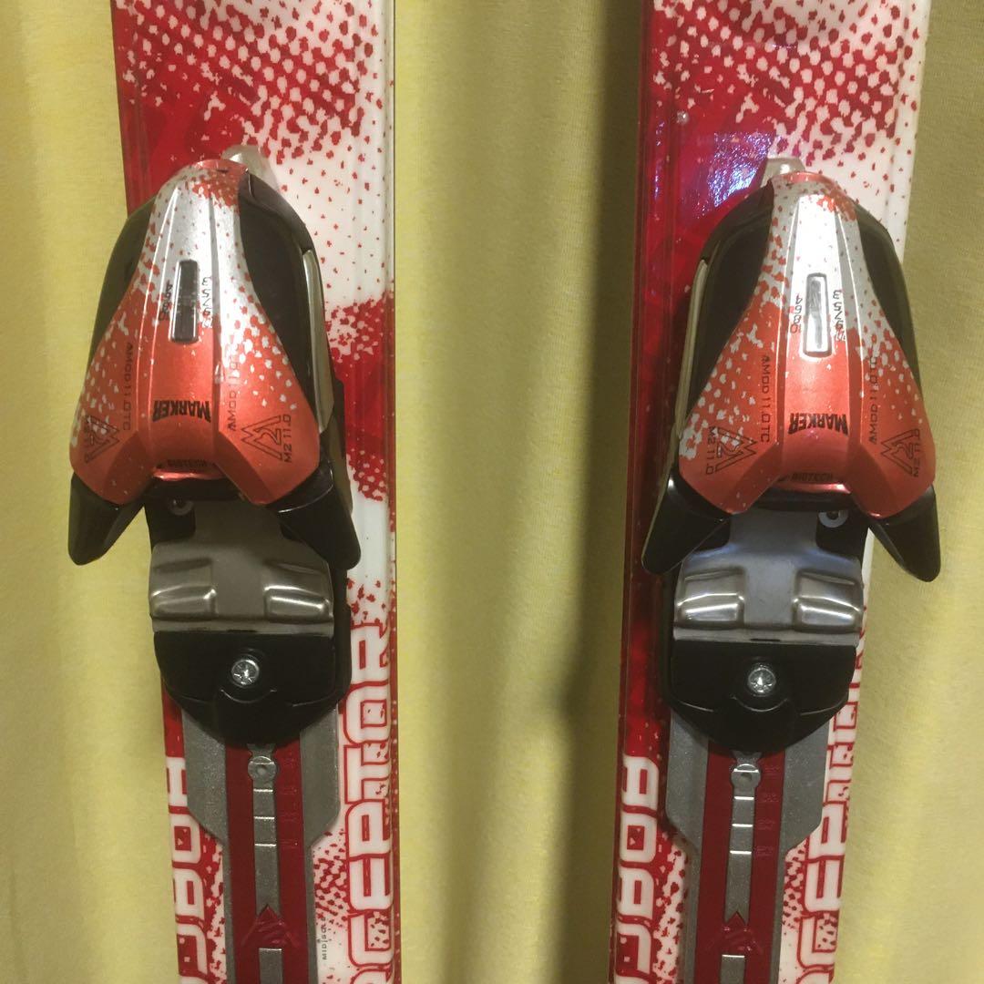 k2 スキー板　170cm ビンディング付　美品 2/6まで