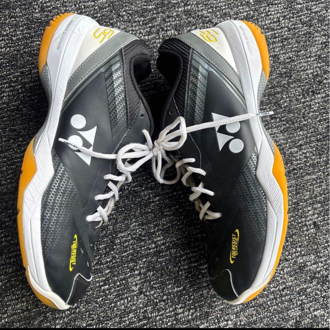 【美品】YONEX パワークッション65z ブラック 27cm 【廃盤】