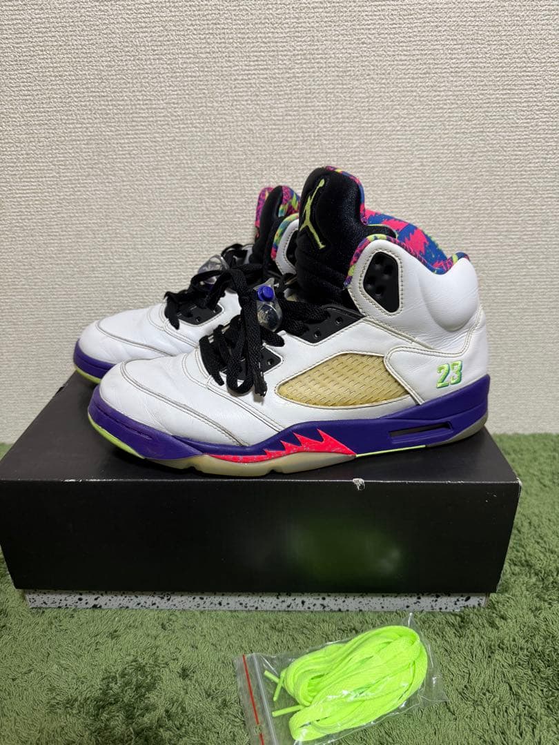 シューズ(男性用) NIKE AIR JORDAN 5 ALTERNATE BEL-AIR