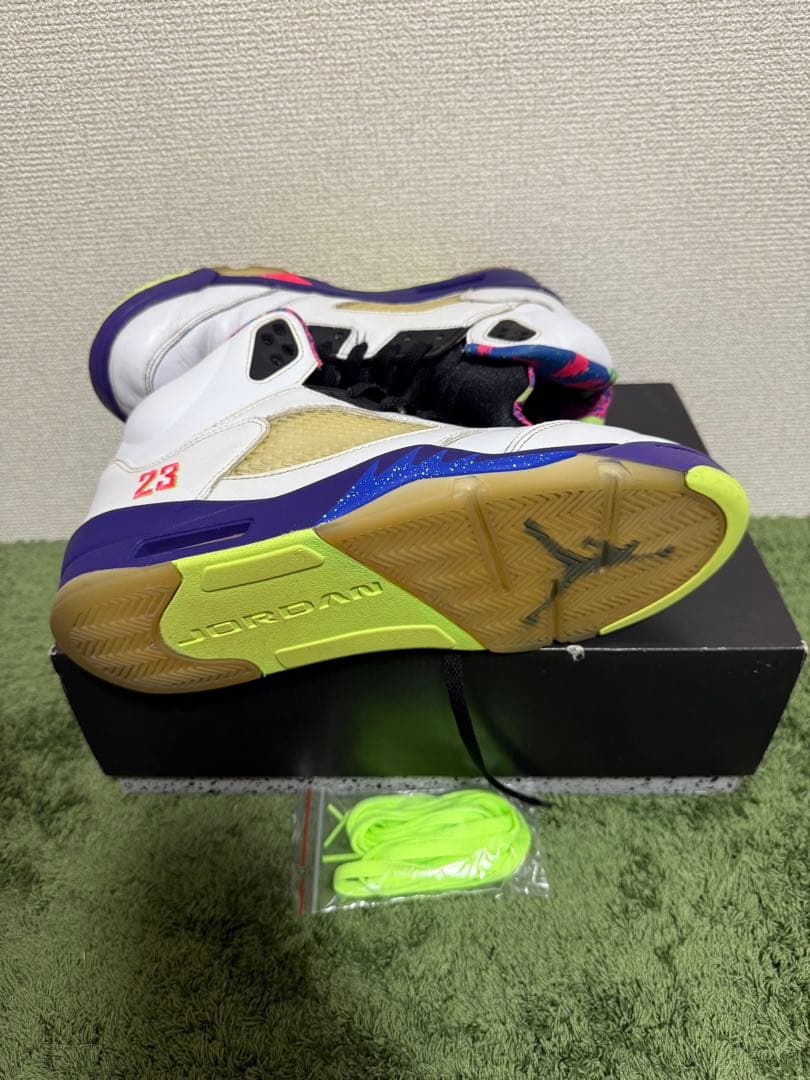 シューズ(男性用) NIKE AIR JORDAN 5 ALTERNATE BEL-AIR