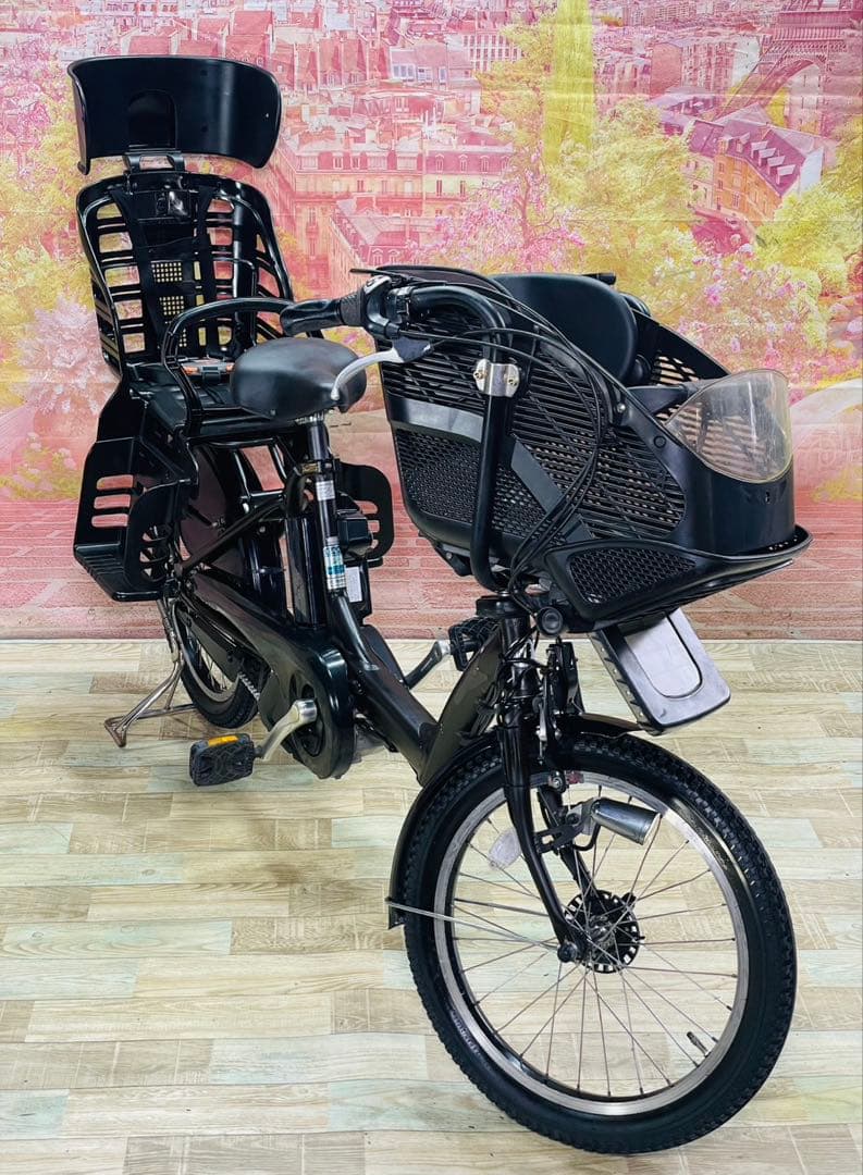 ZK3737 電動自転車 ブリヂストン アンジェリーノ 子供乗せ 20インチ