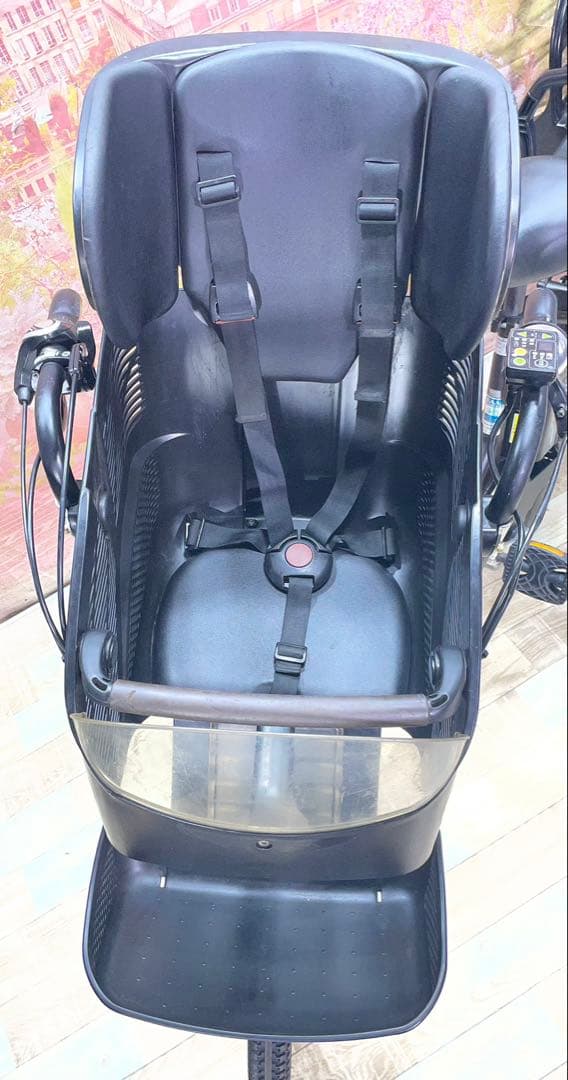 ZK3737 電動自転車 ブリヂストン アンジェリーノ 子供乗せ 20インチ