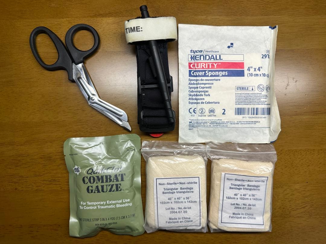 海兵隊 実物 USMC 官給品 IFAK セット