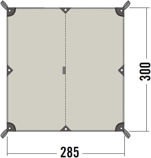 テント・タープ Tatonka Tarp 2 TC 300x285cm