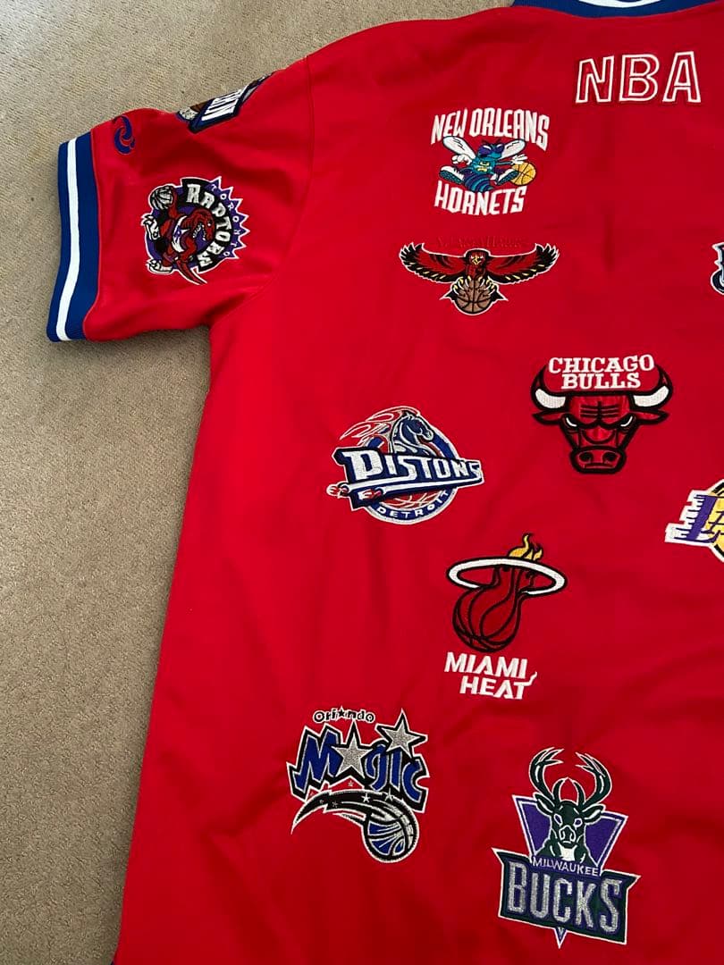 NBA★オールスター総刺繍ワッペン★90’s ジャージ チームウェア