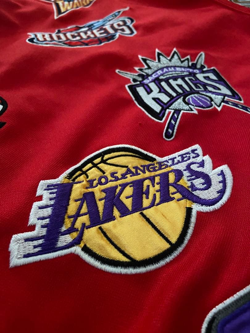 NBA★オールスター総刺繍ワッペン★90’s ジャージ チームウェア