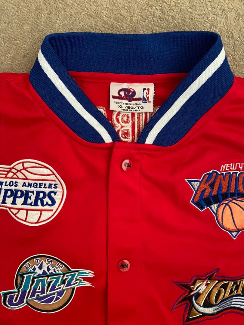 NBA★オールスター総刺繍ワッペン★90’s ジャージ チームウェア