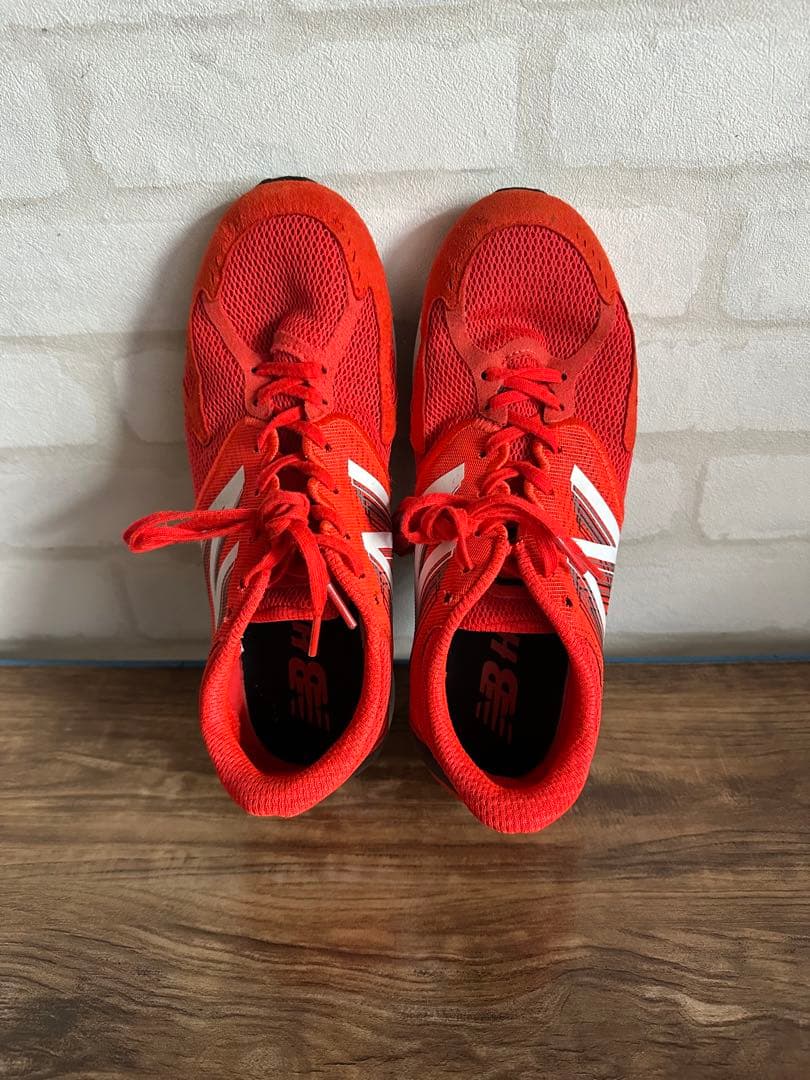 New Balance ランニングシューズ オレンジ