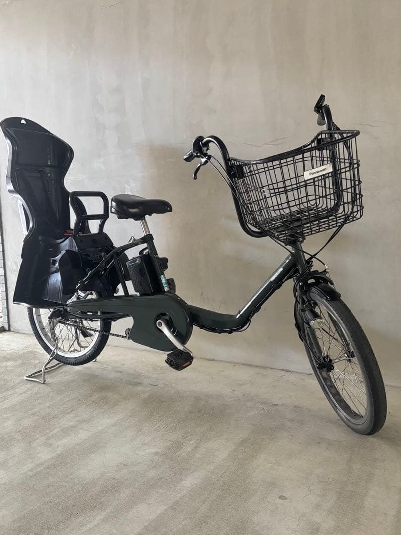 パナソニック　20インチ　電動自転車　ギュット　子供乗せ