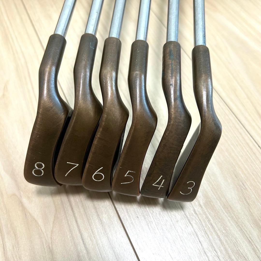 PING EYE2 ベリリウムカッパー アイアン 6本セット (3-8) 黒目