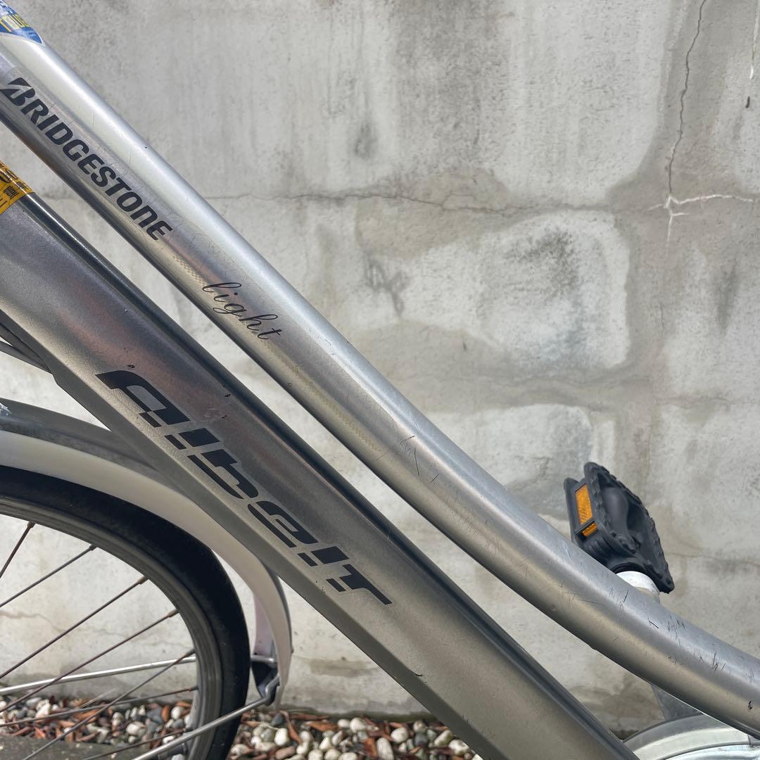 自転車　　ブリヂストン　アルベルト　レアな２６インチ（中古）通学通勤用に最適