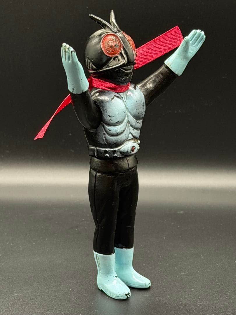 【希少・当時物】旧バンダイ 仮面ライダー ソフビ フィギュア ミドルサイズ