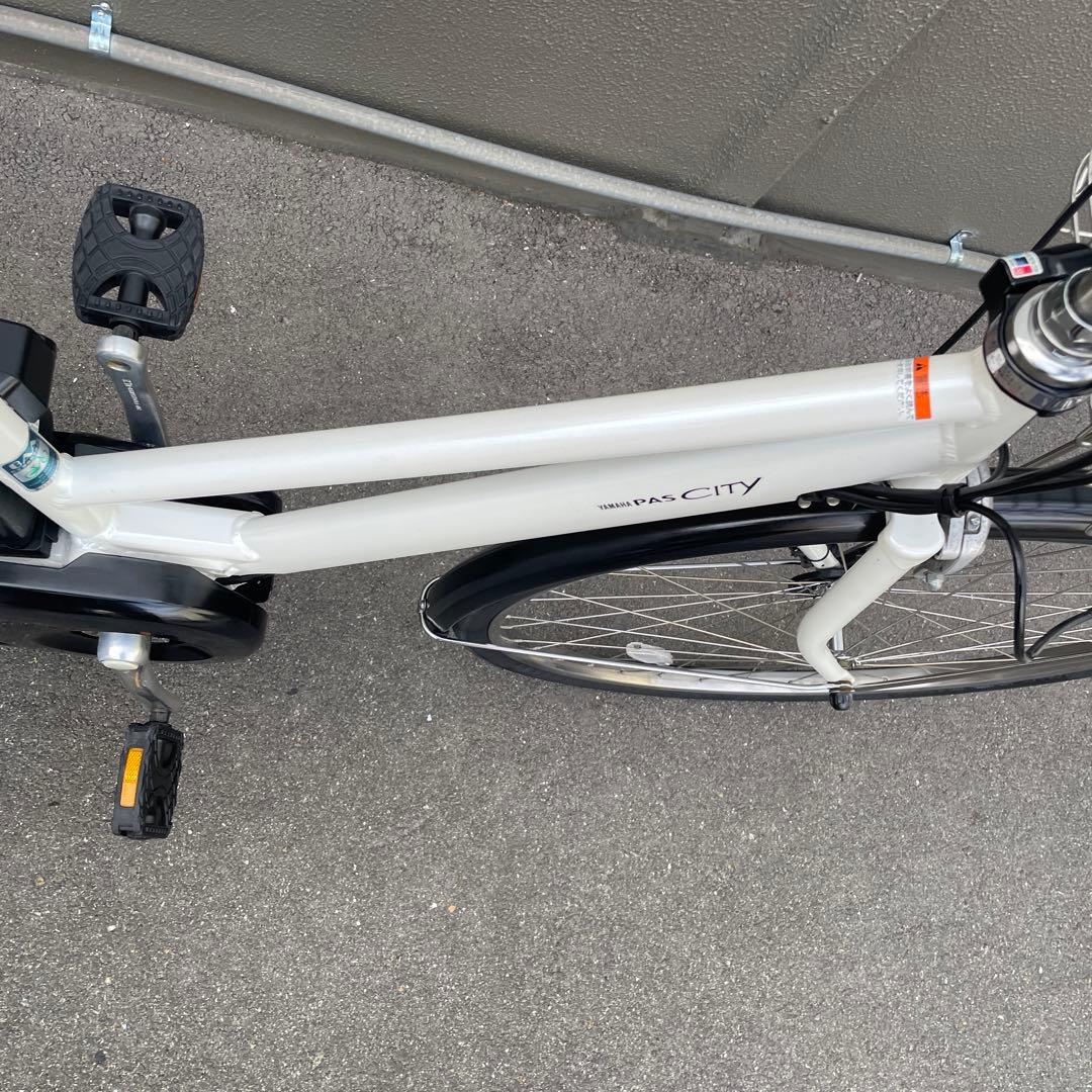 ヤマハ電動アシスト自転車27インチ バッテリー12.3Ah 内8段引き取り限定