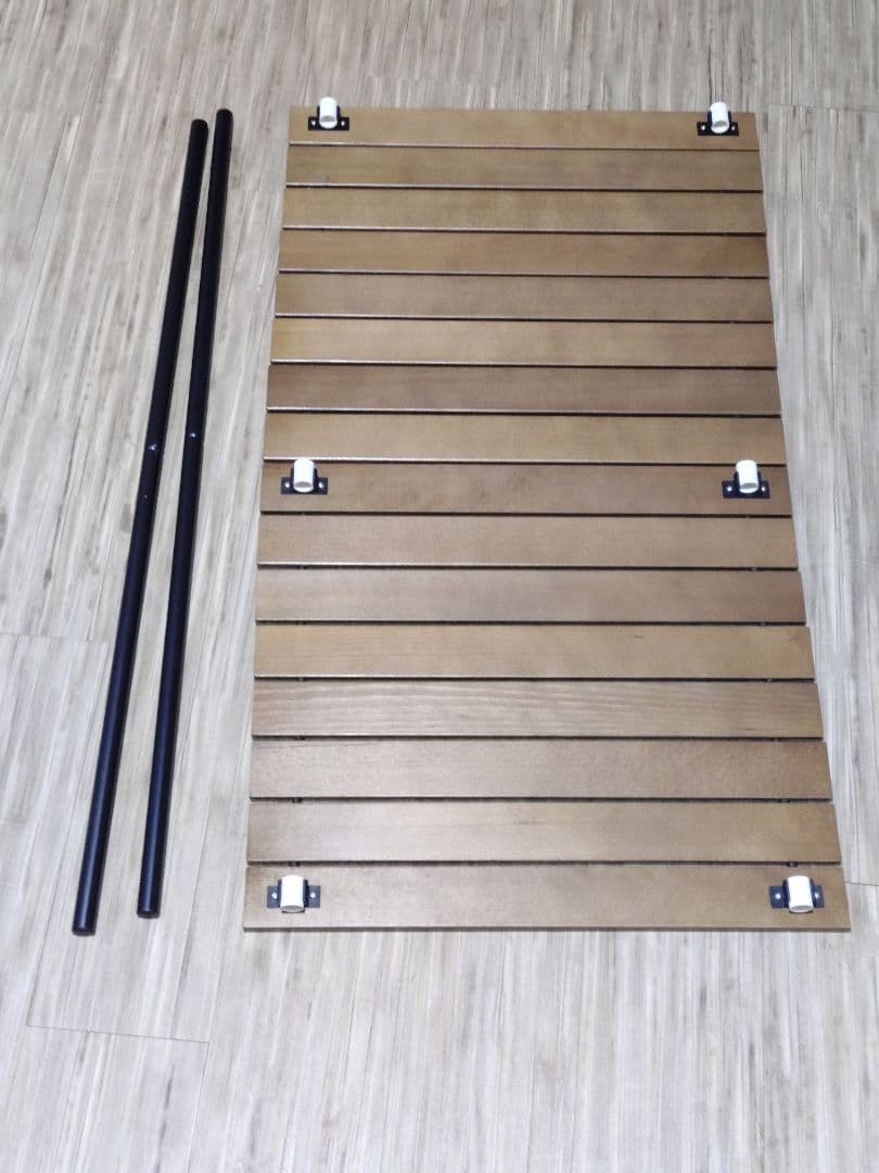 【未使用品】 WAQ アウトドアワゴン　専用ウッドテーブル