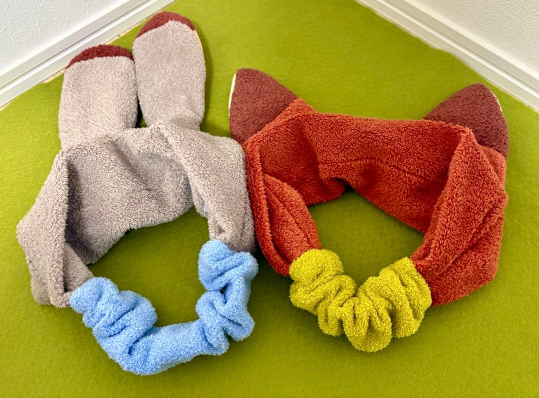 ズートピア　ニック　ジュディ　ヘアバンド　　ポシェット　ディズニーランド