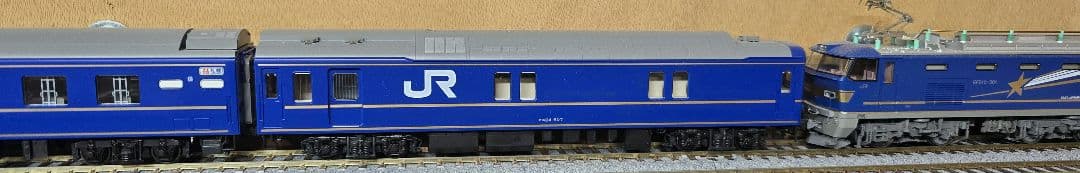 【展示美品】KATO HOゲージ 北斗星 機関車2両客車6両計8両セット