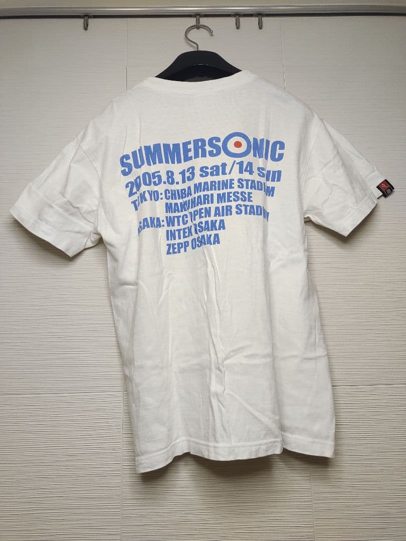 古着SUMMER SONIC 2005 Tシャツ Mサイズ ホワイト