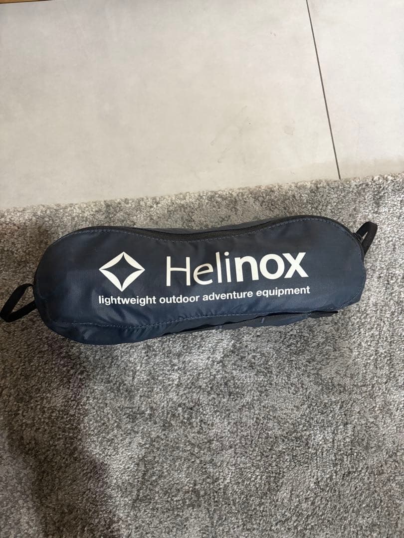 Helinox アウトドアチェア ネイビー