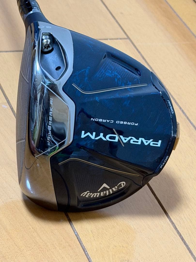 Callaway PARADYM ドライバー 9.0 ヘッドカバー付