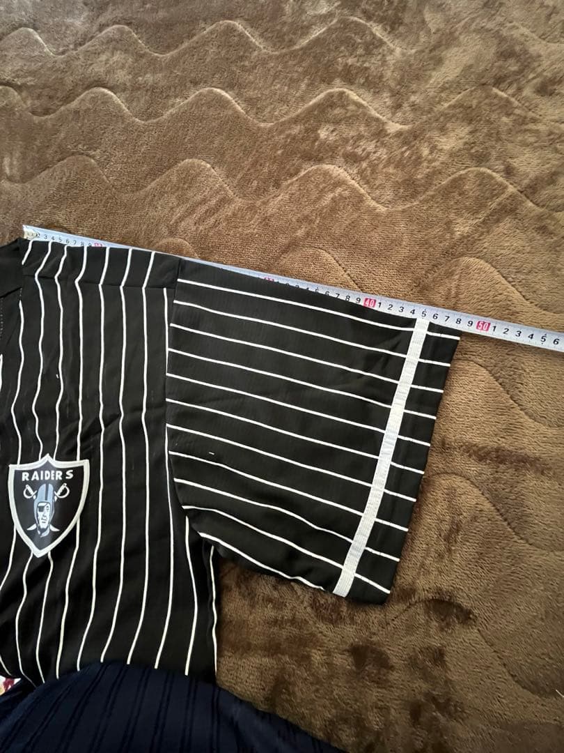 RAIDERS ストライプ 野球ユニフォーム　2XL