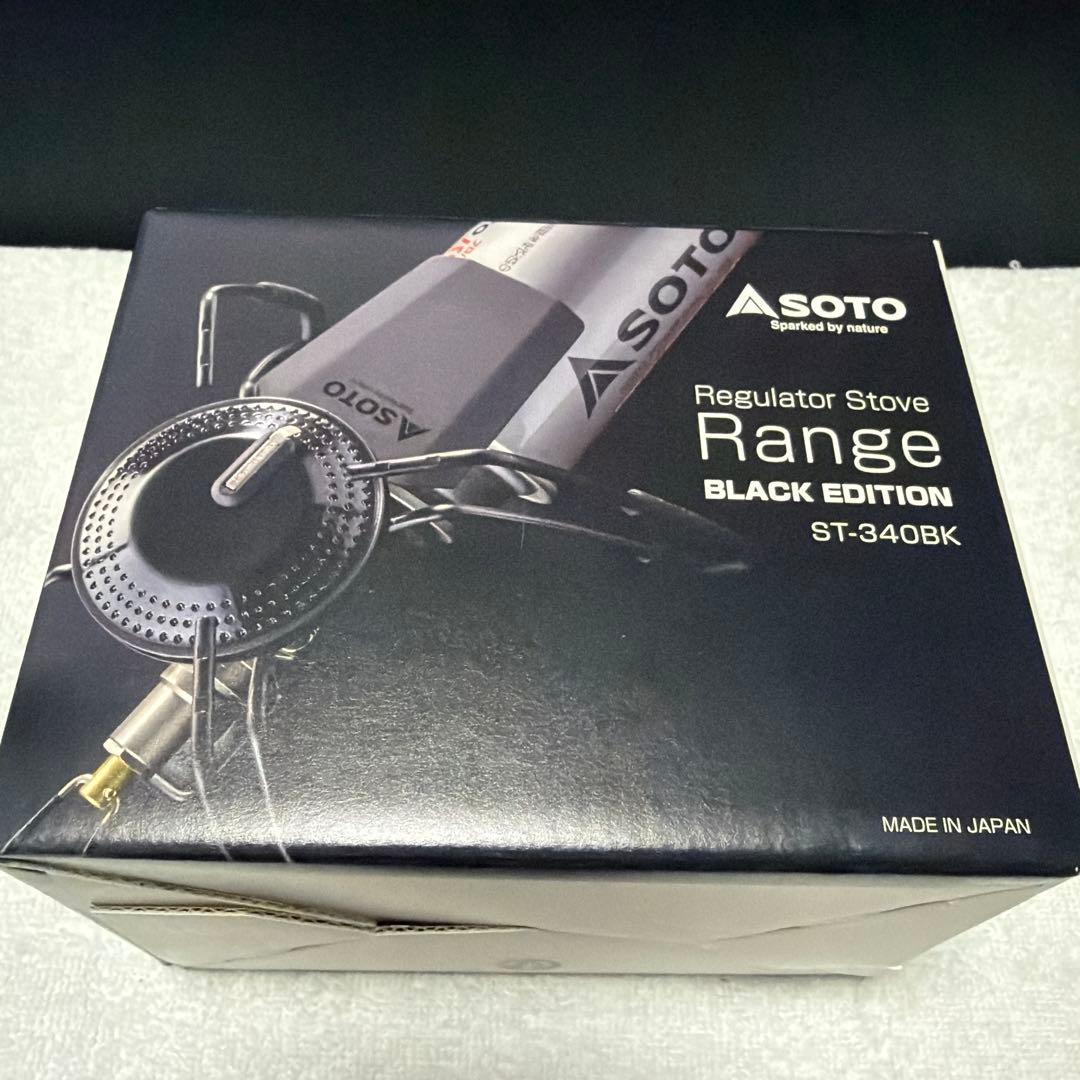 SOTO レギュレーター ストーブ ST-340BK 限定品ブラックエディション
