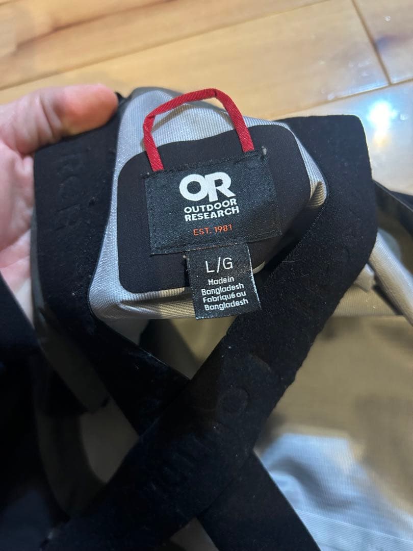 OUTDOOR RESEARCH ブラック オーバーオール